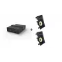 Vivolink Audiopack Subwoofer + 2 x Premium-inbouwhuidsprekers (Limited Bundle Pack Offer) Zwart Bekabeld 110 W