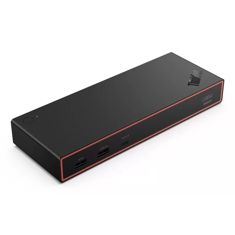 Lenovo ThinkPad USB4 Smart Dock 5500 met 135W voeding Bekabeld Zwart