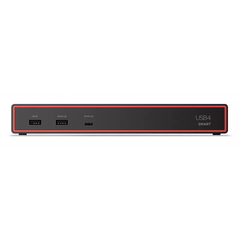 Lenovo ThinkPad USB4 Smart Dock 5500 met 135W voeding Bekabeld Zwart