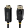 StarTech.com 2m DisplayPort naar HDMI-adapterkabel met gripvaste stekkers, 4K 60Hz, HDR, unidirectionele DP naar HDMI-videoconverter, DP desktop naar HDMI-monitor