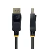 StarTech.com 2m DisplayPort naar HDMI-adapterkabel met gripvaste stekkers, 4K 60Hz, HDR, unidirectionele DP naar HDMI-videoconverter, DP desktop naar HDMI-monitor