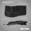 Incase Designed by Microsoft Ergonomisch Toetsenbord Office USB QWERTY Zwart