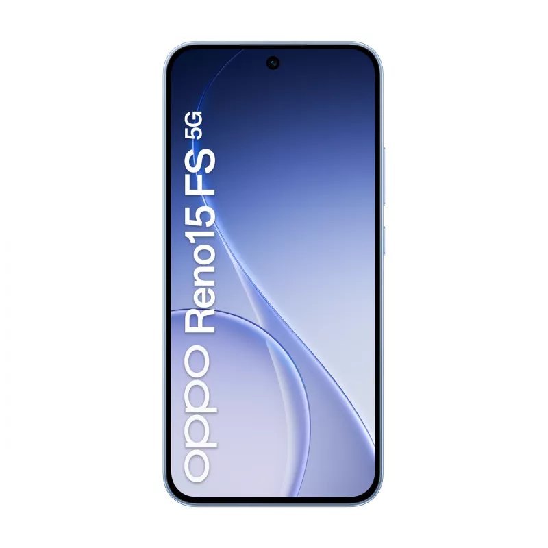 OPPO Reno15 FS 5G 16,7 cm (6,57 inch) Dual-SIM Android 16.0 USB Type-C 8 GB 512 GB 6500 mAh Blauw