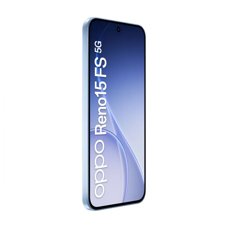 OPPO Reno15 FS 5G 16,7 cm (6,57 inch) Dual-SIM Android 16.0 USB Type-C 8 GB 512 GB 6500 mAh Blauw