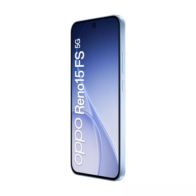 OPPO Reno15 FS 5G 16,7 cm (6,57 inch) Dual-SIM Android 16.0 USB Type-C 8 GB 512 GB 6500 mAh Blauw