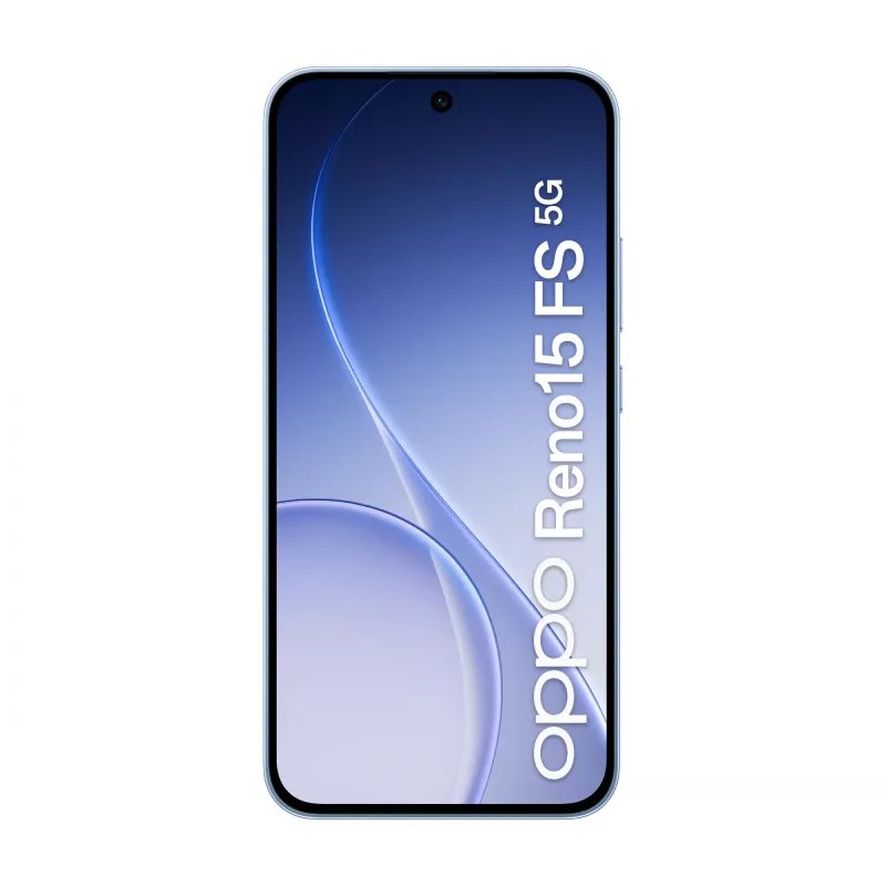 OPPO Reno15 FS 5G 16,7 cm (6,57 inch) Dual-SIM Android 16.0 USB Type-C 8 GB 512 GB 6500 mAh Blauw
