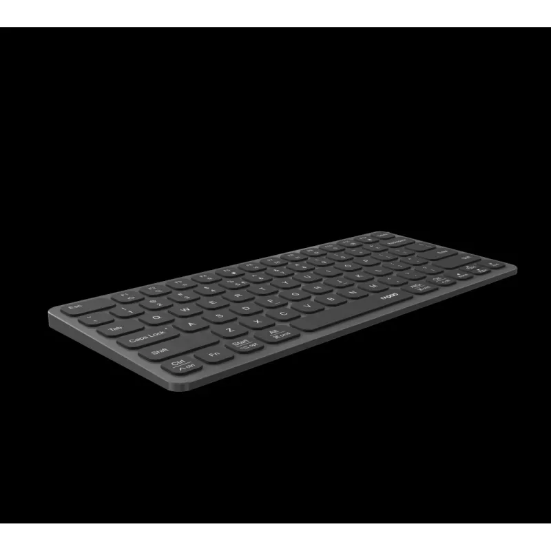 Rapoo UCK-6001 Ultradun toetsenbord met 8-in-1 USB-C-multiportadapter, QWERTZ