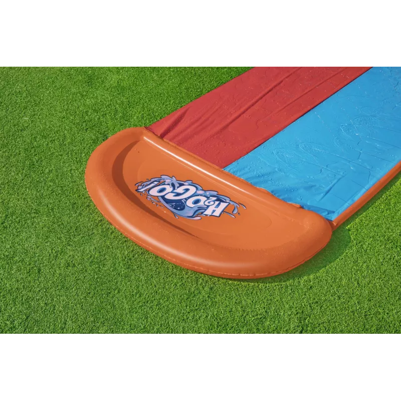 Bestway H2OGO! dubbele waterglijbaan met Tsunami Splash-ramp 4,88 m