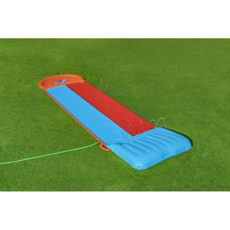 Bestway H2OGO! dubbele waterglijbaan met Tsunami Splash-ramp 4,88 m