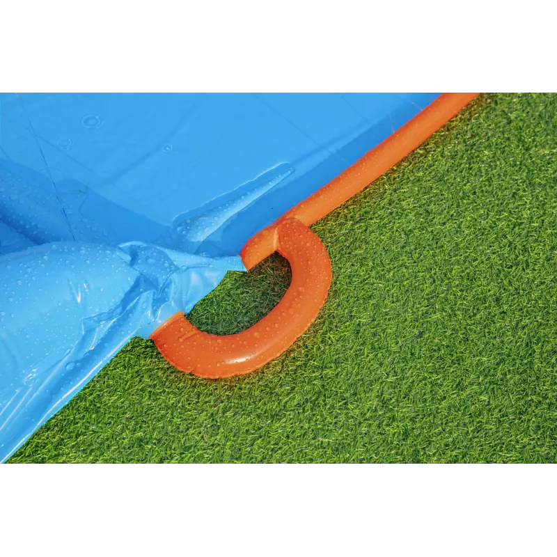 Bestway H2OGO! driedubbele glijbaan met Tsunami Splash-ramp 4,88 m