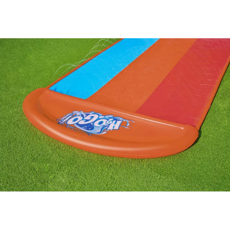 Bestway H2OGO! driedubbele glijbaan met Tsunami Splash-ramp 4,88 m