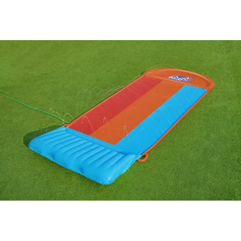 Bestway H2OGO! driedubbele glijbaan met Tsunami Splash-ramp 4,88 m