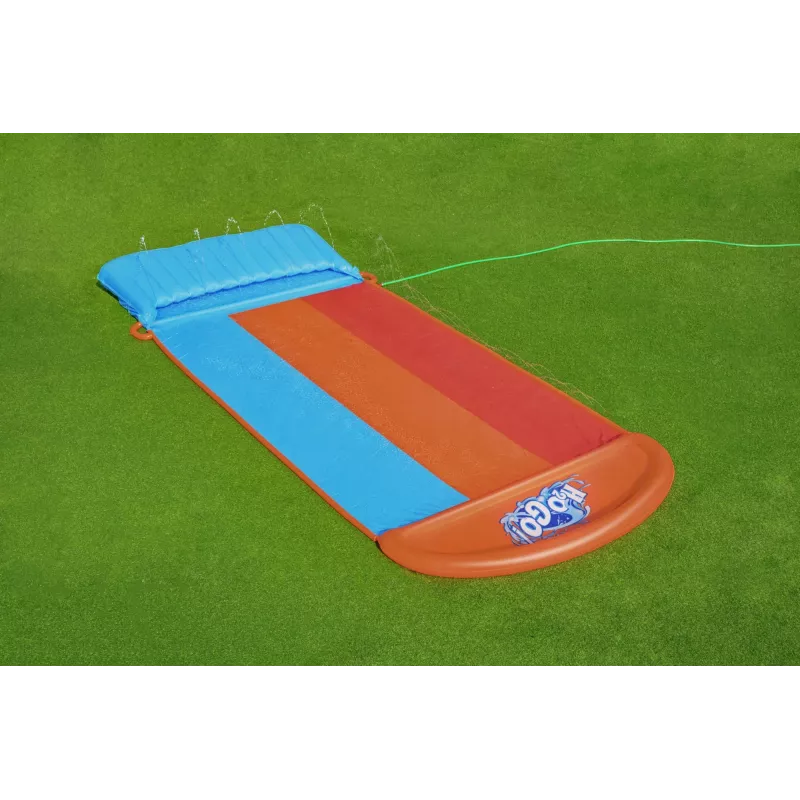 Bestway H2OGO! driedubbele glijbaan met Tsunami Splash-ramp 4,88 m