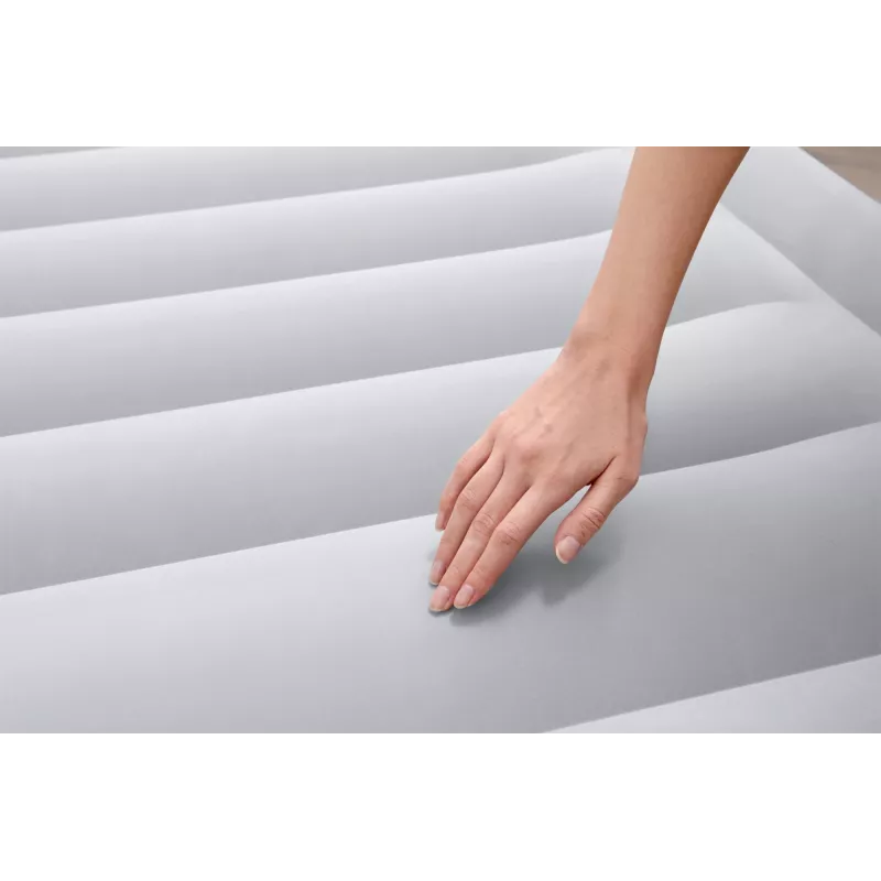 Bestway Tritech luchtbed Queen met ingebouwde AC-pomp en antimicrobiële coating 2,03 m x 1,52 m x 51 cm