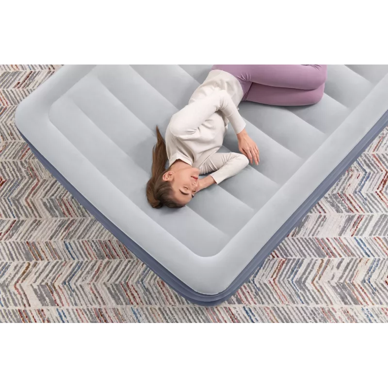 Bestway Tritech luchtbed Queen met ingebouwde AC-pomp en antimicrobiële coating 2,03 m x 1,52 m x 51 cm