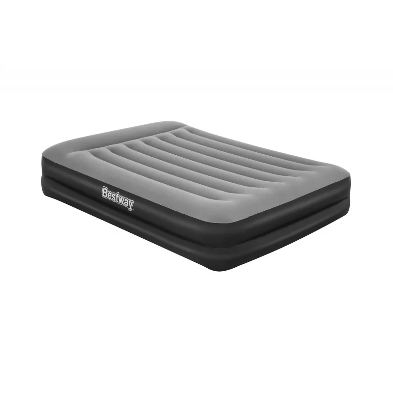 Bestway Tritech luchtbed Queen met ingebouwde AC-pomp en antimicrobiële coating 2,03 m x 1,52 m x 46 cm