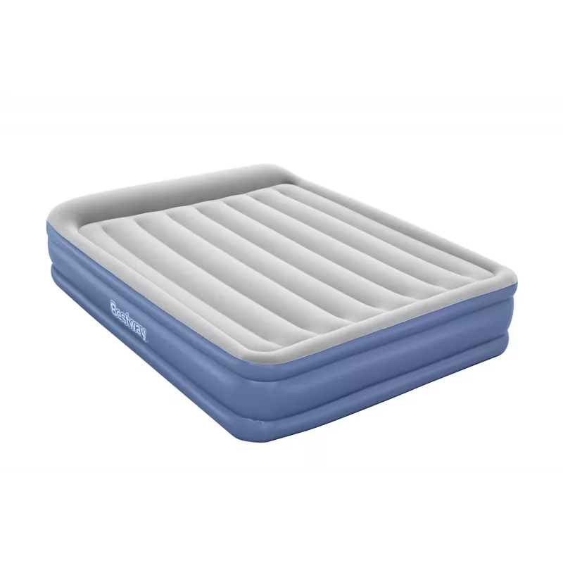 Bestway Tritech luchtbed Queen met ingebouwde AC-pomp en antimicrobiële coating 2,03 m x 1,52 m x 46 cm