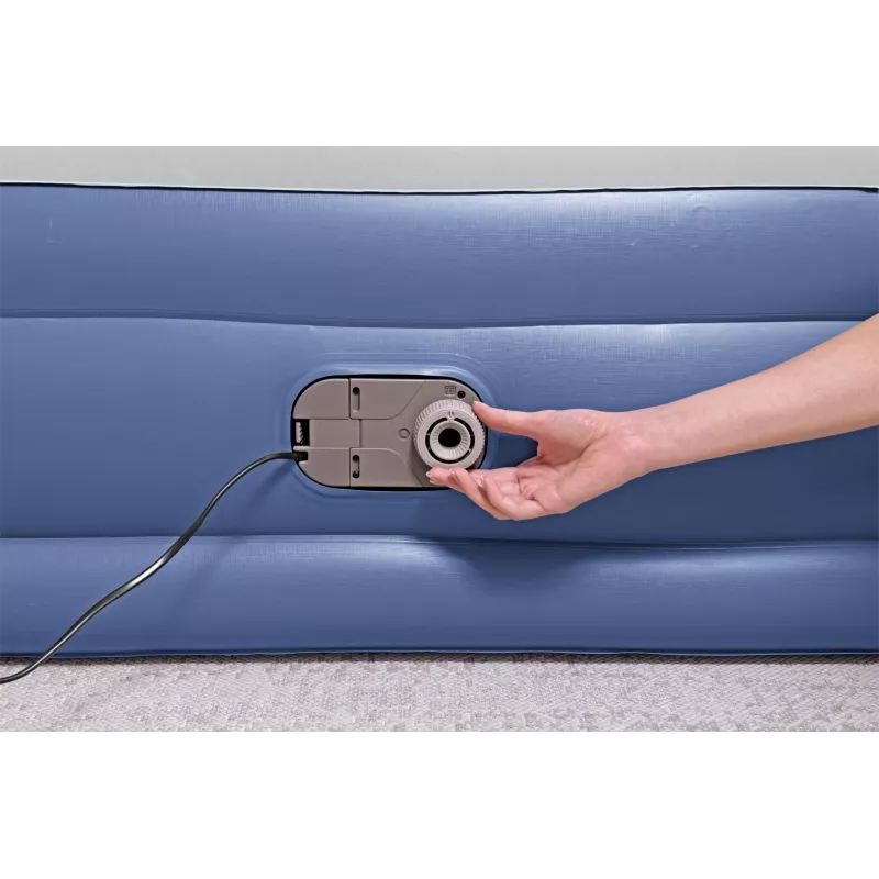 Bestway Tritech luchtbed Queen met ingebouwde AC-pomp en antimicrobiële coating 2,03 m x 1,52 m x 46 cm