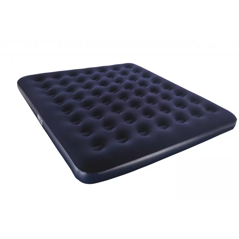 Bestway Flocked Airbed – King – 2,03 m x 1,83 m x 22 cm, dubbel luchtbed