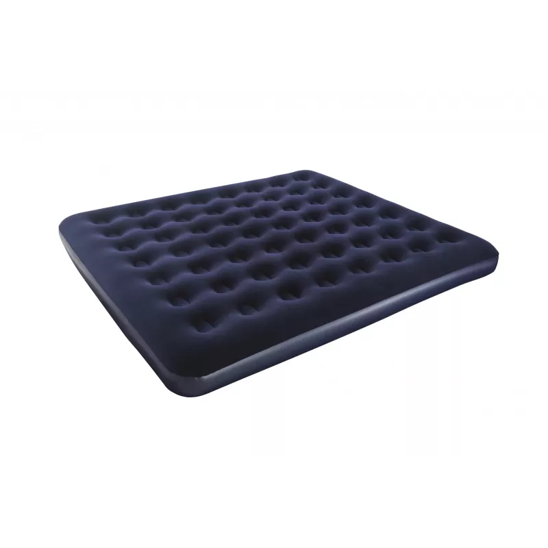 Bestway Flocked Airbed – King – 2,03 m x 1,83 m x 22 cm, dubbel luchtbed