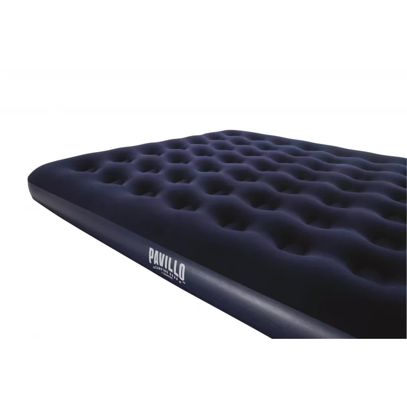 Bestway Flocked Airbed – King – 2,03 m x 1,83 m x 22 cm, dubbel luchtbed