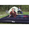 Bestway Flocked Airbed – King – 2,03 m x 1,83 m x 22 cm, dubbel luchtbed