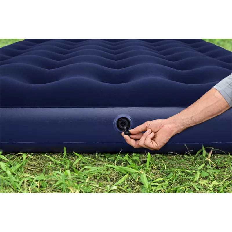 Bestway luchtbed Full met ingebouwde voetpomp 1,91 m x 1,37 m x 28 cm