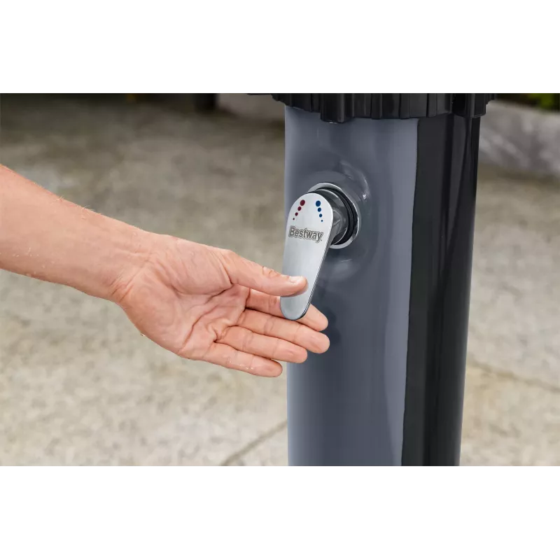 Bestway SolarFlow 35 L buitendouche, vrijstaand, zwart, 35 L, EN1112, 620 mm, 620 mm