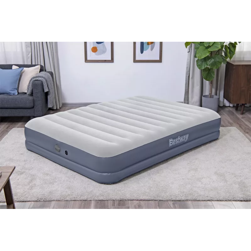 Bestway Tritech luchtbed Queen met oplaadbare pomp 2,03 m x 1,52 m x 36 cm