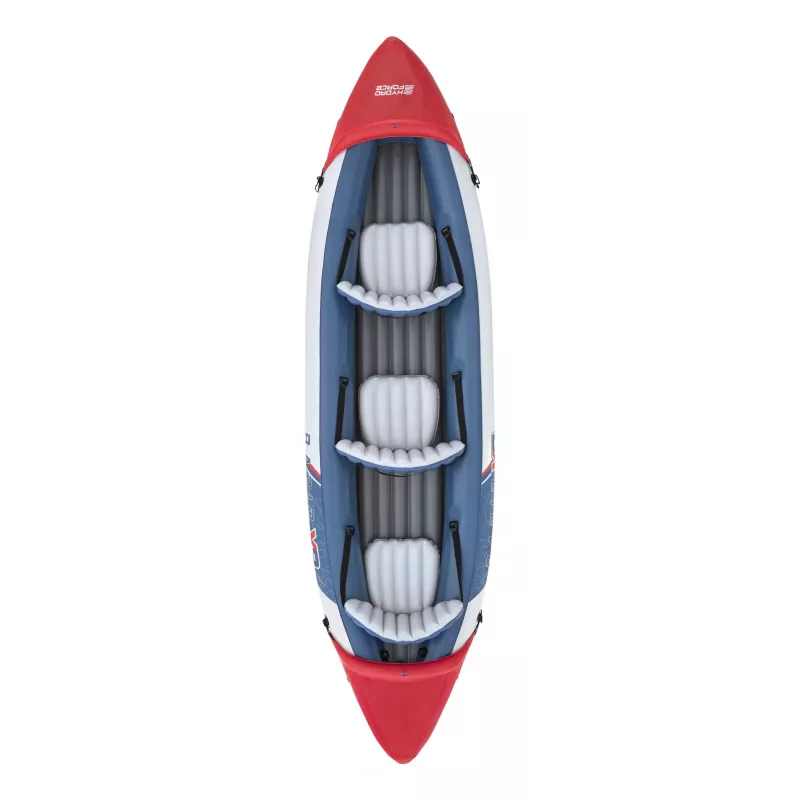 Bestway Hydro Force Rapid X3 opblaasbare kajak-set voor 3 personen 3,81 m