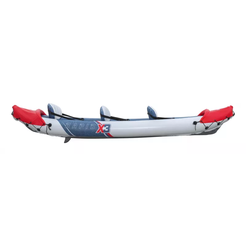 Bestway Hydro Force Rapid X3 opblaasbare kajak-set voor 3 personen 3,81 m