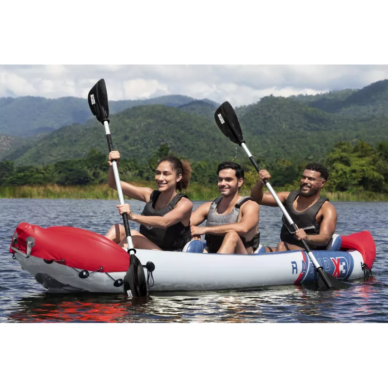Bestway Hydro Force Rapid X3 opblaasbare kajak-set voor 3 personen 3,81 m