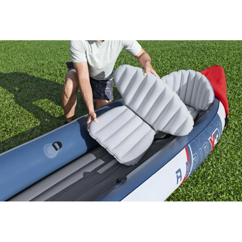 Bestway Hydro Force Rapid X3 opblaasbare kajak-set voor 3 personen 3,81 m