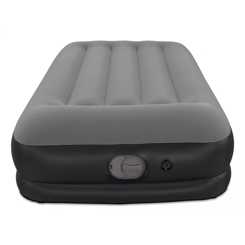 Bestway Tritech Twin luchtbed met ingebouwde USB-pomp 1,91 m x 97 cm x 36 cm