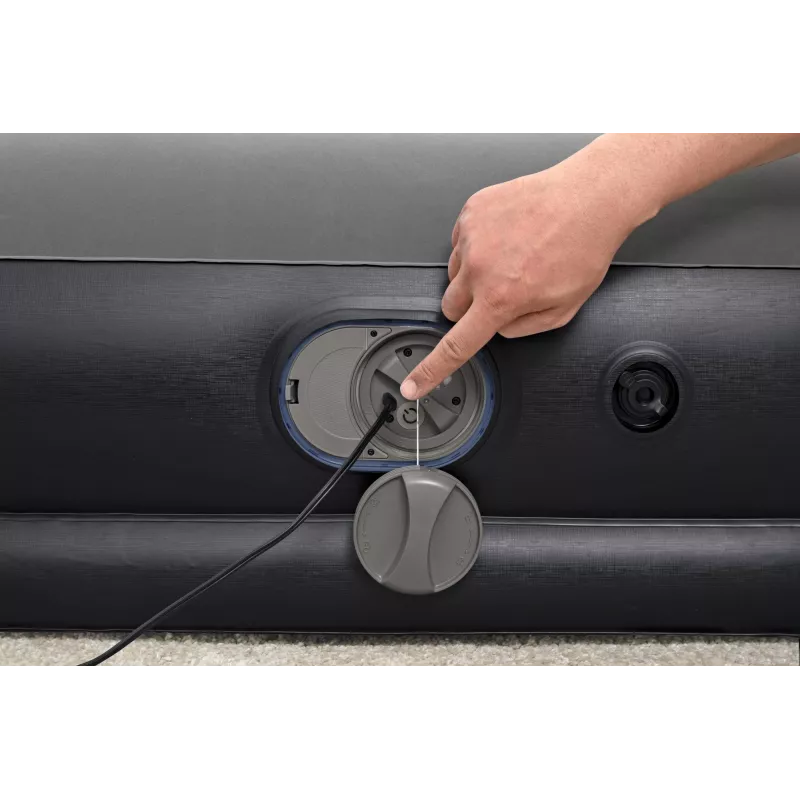 Bestway Tritech Twin luchtbed met ingebouwde USB-pomp 1,91 m x 97 cm x 36 cm