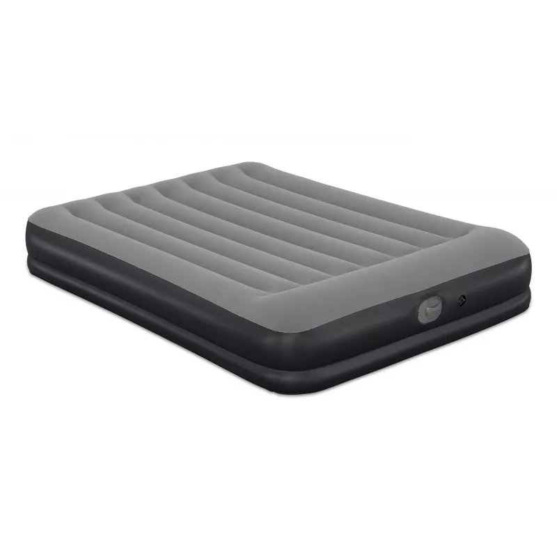 Bestway Tritech Queen luchtbed met ingebouwde USB-pomp 2,03 m x 1,52 m x 36 cm