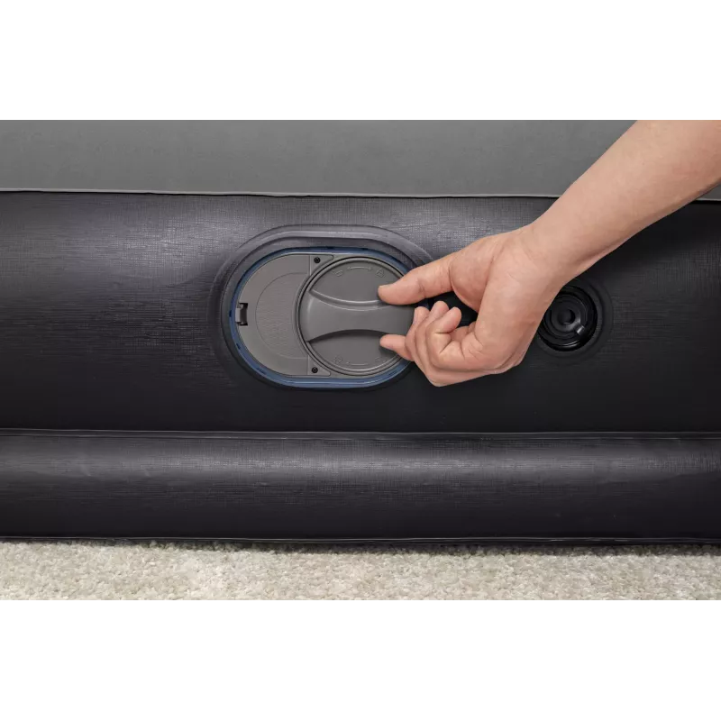 Bestway Tritech Queen luchtbed met ingebouwde USB-pomp 2,03 m x 1,52 m x 36 cm