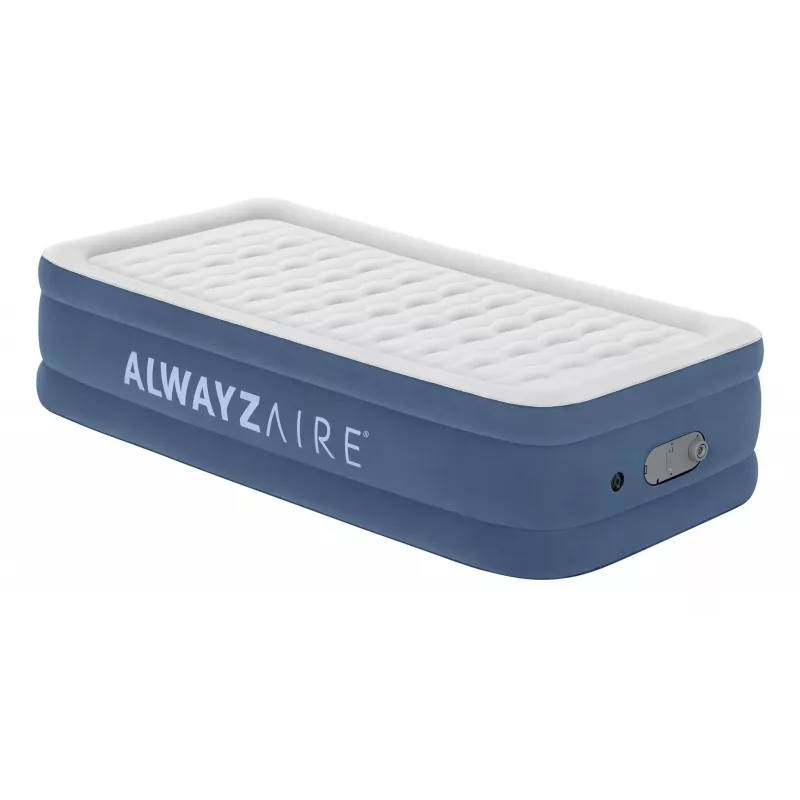 Bestway AlwayzAire Twin luchtbed met ingebouwde dubbele pomp 1,91 m x 97 cm x 46 cm
