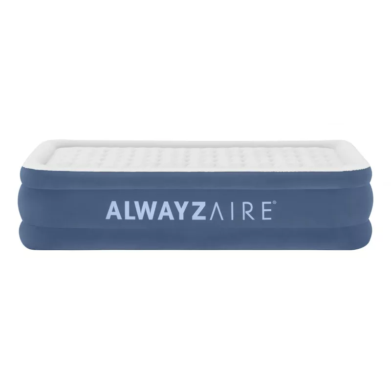 Bestway AlwayzAire Twin luchtbed met ingebouwde dubbele pomp 1,91 m x 97 cm x 46 cm