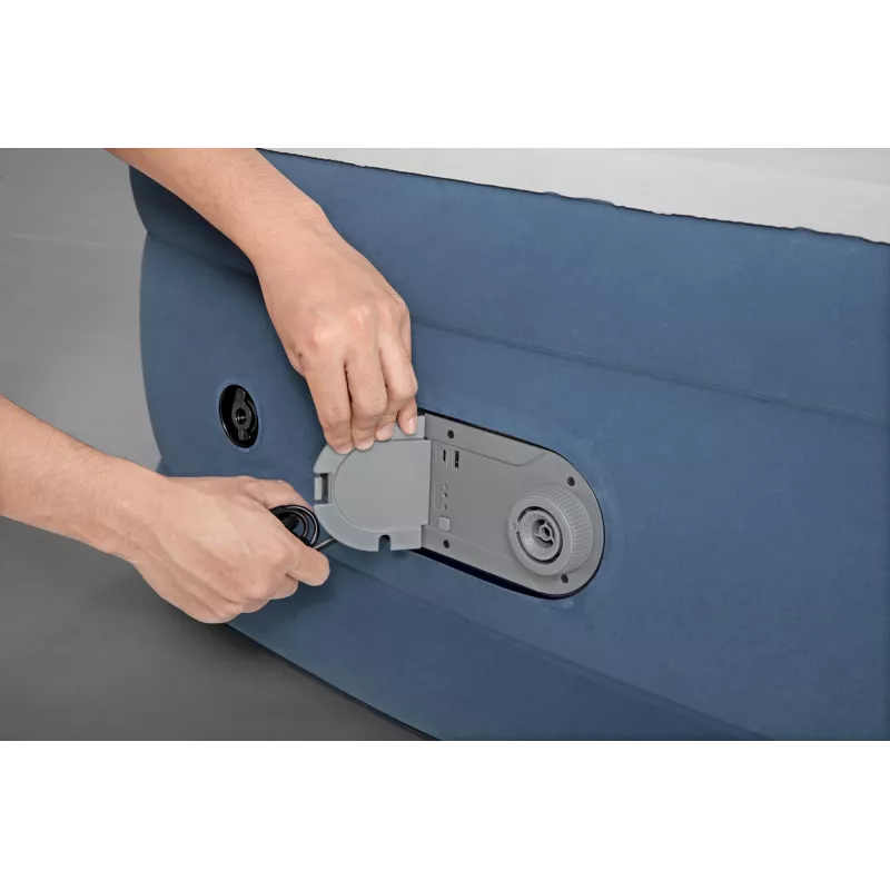 Bestway AlwayzAire Twin luchtbed met ingebouwde dubbele pomp 1,91 m x 97 cm x 46 cm