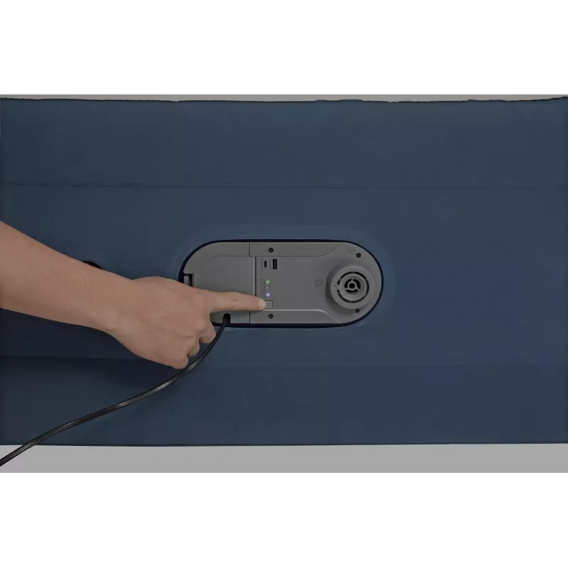 Bestway AlwayzAire Twin luchtbed met ingebouwde dubbele pomp 1,91 m x 97 cm x 46 cm