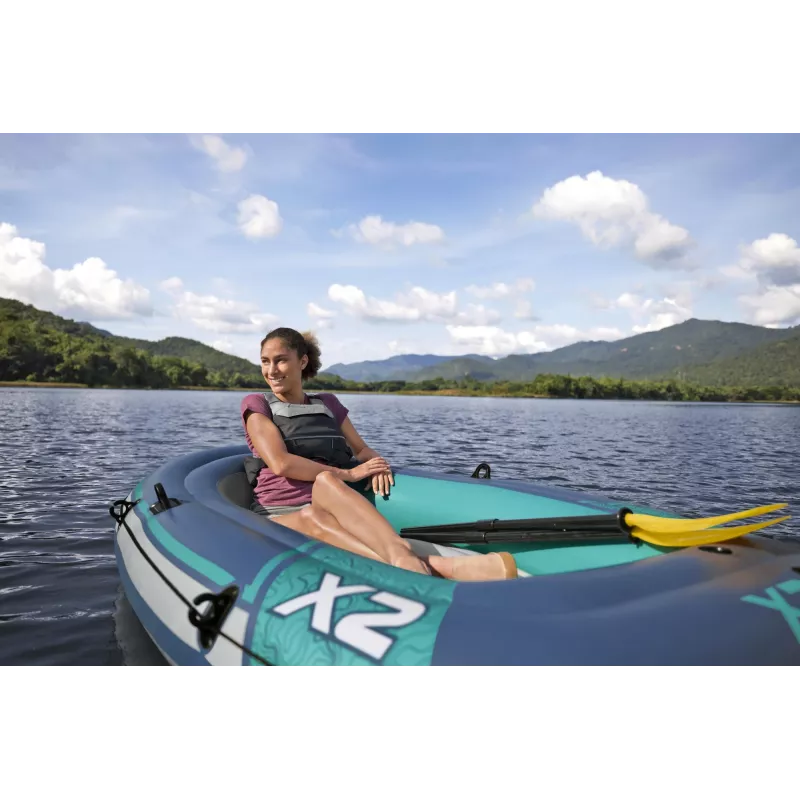 Bestway Hydro Force Trek X2 opblaasbare vlotset voor 2 personen 2,32 m