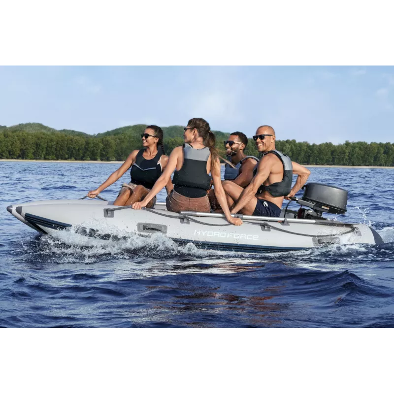Bestway Hydro Force Beacon Elite opblaasbare sportboot-set voor 5 personen 3,35 m