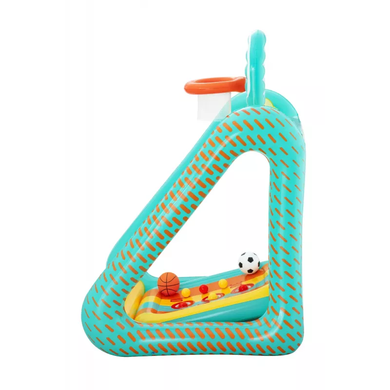 Bestway Perfect Aim 3-in-1 opblaasbaar yardspeelgoed, opblaasbaar speelcentrum, 5 jaar, polyvinylchloride (PVC), veelkleurig