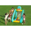 Bestway Perfect Aim 3-in-1 opblaasbaar yardspeelgoed, opblaasbaar speelcentrum, 5 jaar, polyvinylchloride (PVC), veelkleurig