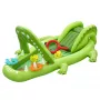 Bestway Later Gator opblaasbare waterspeelplaats en zwembad voor kinderen 2,34 m x 1,63 m x 87 cm