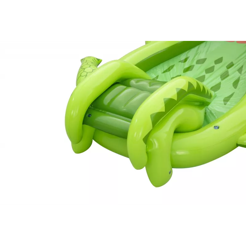 Bestway Later Gator opblaasbare waterspeelplaats en zwembad voor kinderen 2,34 m x 1,63 m x 87 cm