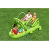 Bestway Later Gator opblaasbare waterspeelplaats en zwembad voor kinderen 2,34 m x 1,63 m x 87 cm