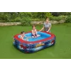 Bestway speelzwembad, opblaasbaar zwembad, 450 L, rechthoekig, 6 jaar, Spider-Man, vinyl