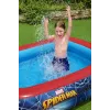 Bestway speelzwembad, opblaasbaar zwembad, 450 L, rechthoekig, 6 jaar, Spider-Man, vinyl